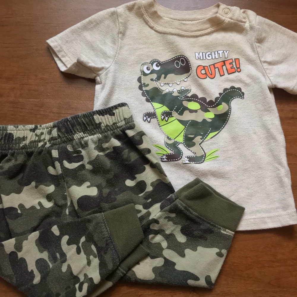 Baby Boy Camo Outfit Set